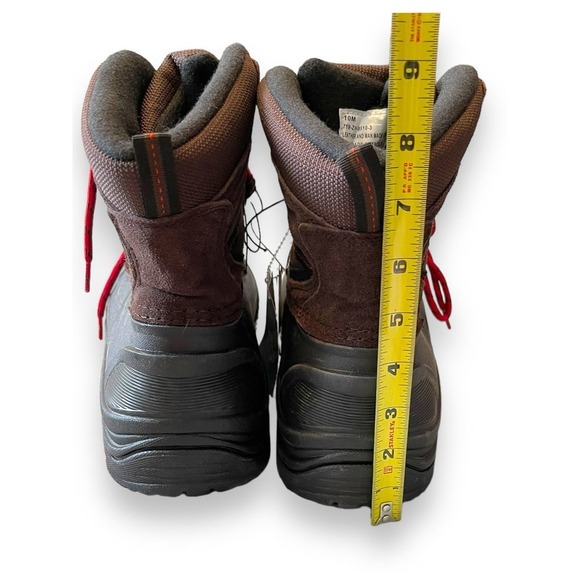 Khombu Thermolite Genuine Leather Upper Boots Men's Brown 10 - Picture 14 of 14